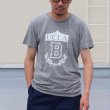 画像8: 【RE PRICE / 価格改定】 UCLA"UCLA B"エンブレム三素材混カレッジプリント半袖クルーネックTシャツ / Audience (8)