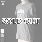 画像: UCLA"UCLA B"エンブレム三素材混カレッジプリント半袖クルーネックTシャツ / Audience