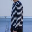 画像5: 【RE PRICE/価格改定】BSQボーダークルーネック長袖ガゼットカットソー【MADE IN JAPAN】『日本製』/ Upscape Audience (5)