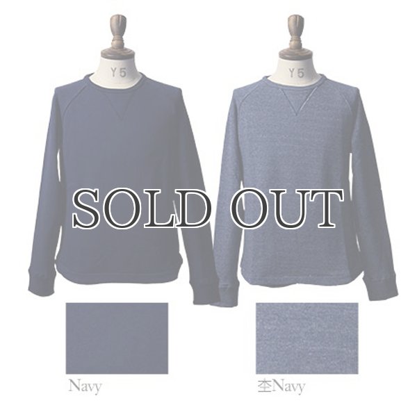 画像21: エアー裏毛クルーネック長袖ガゼットスウェット【MADE IN JAPAN】『日本製』/ Upscape Audience (21)