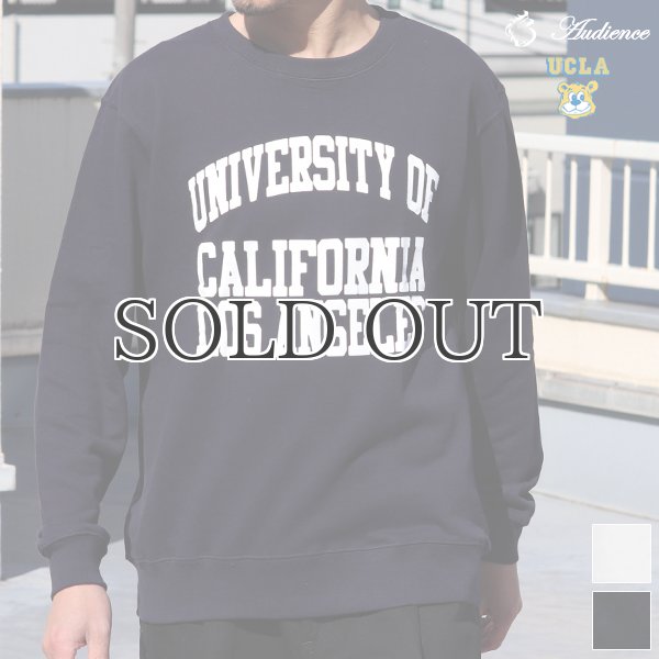 画像1: UCLA" UNIVERSITY OF CALIFORNIA LOS ANGELES"C/N L/S スウェット / Audience (1)