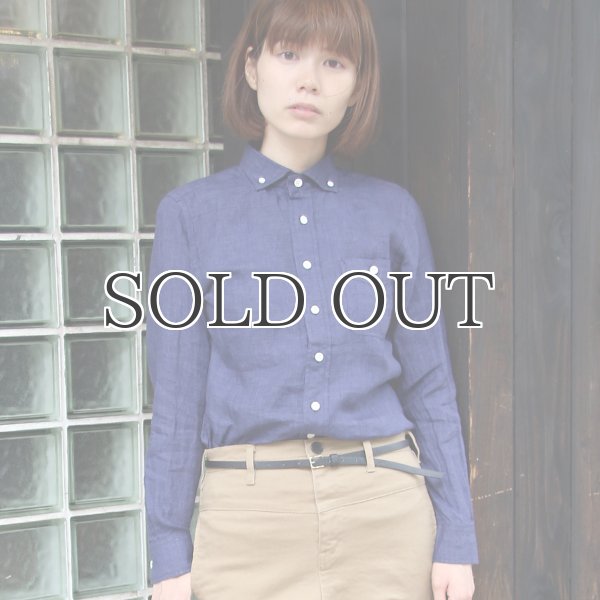 画像10: デラヴェリネンオープンスプレッドボタンダウン長袖シャツ [Lady's]  / Audience (10)