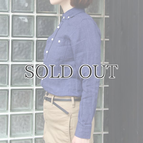 画像11: デラヴェリネンオープンスプレッドボタンダウン長袖シャツ [Lady's]  / Audience (11)