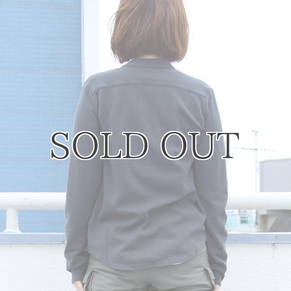 画像4: JPSダブルニットVネックバンドカラーカーディガン [Lady's] 【MADE IN JAPAN】『日本製』/ Upscape Audience (4)