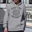 画像2: HARVARD"HARVARD EMBLEM UNIVERSITY"フーデッドライトパーカー / Audience (2)