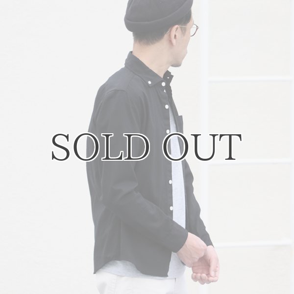 画像3: ワイドスプレッドボタンダウン長袖シャツ【MADE IN JAPAN】『日本製』/ Upscape Audience (3)