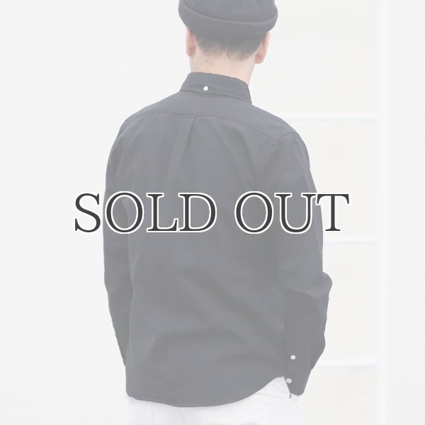 画像4: ワイドスプレッドボタンダウン長袖シャツ【MADE IN JAPAN】『日本製』/ Upscape Audience (4)