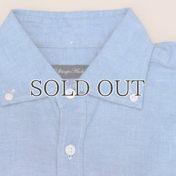 画像6: ワイドスプレッドボタンダウン長袖シャツ【MADE IN JAPAN】『日本製』/ Upscape Audience (6)