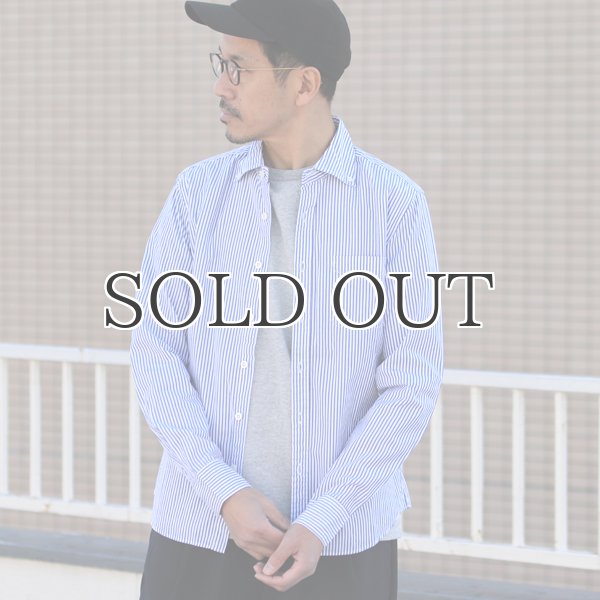 画像5: ワイドスプレッドボタンダウン長袖シャツ【MADE IN JAPAN】『日本製』/ Upscape Audience (5)