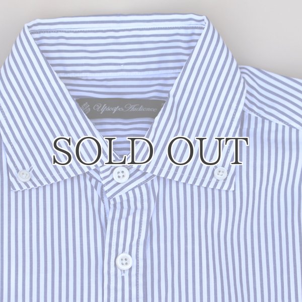 画像6: ワイドスプレッドボタンダウン長袖シャツ【MADE IN JAPAN】『日本製』/ Upscape Audience (6)