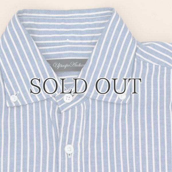 画像6: ワイドスプレッドボタンダウン長袖シャツ【MADE IN JAPAN】『日本製』/ Upscape Audience (6)