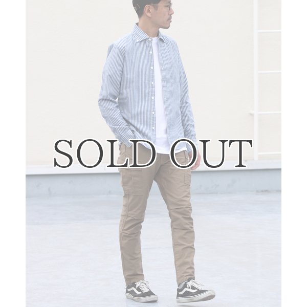 画像8: ワイドスプレッドボタンダウン長袖シャツ【MADE IN JAPAN】『日本製』/ Upscape Audience (8)