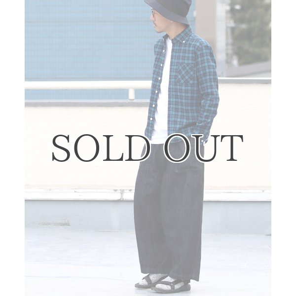 画像8: ワイドスプレッドボタンダウン長袖シャツ【MADE IN JAPAN】『日本製』/ Upscape Audience (8)