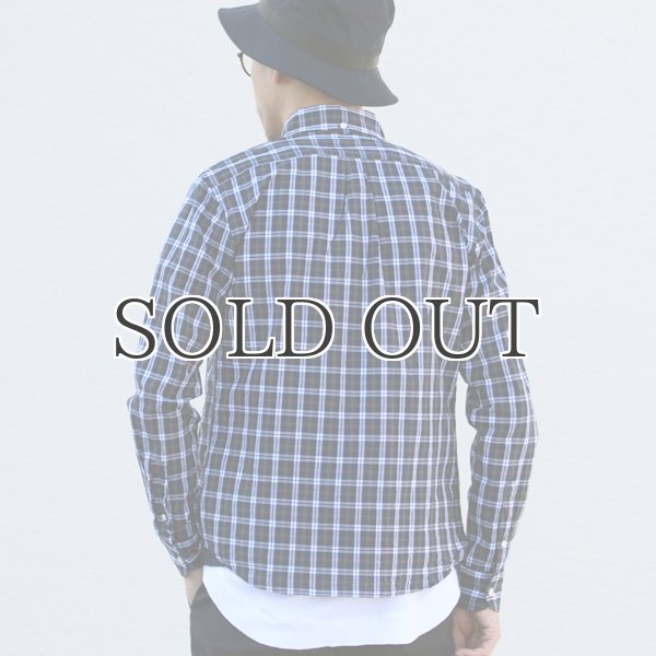 画像4: ワイドスプレッドボタンダウン長袖シャツ【MADE IN JAPAN】『日本製』/ Upscape Audience (4)