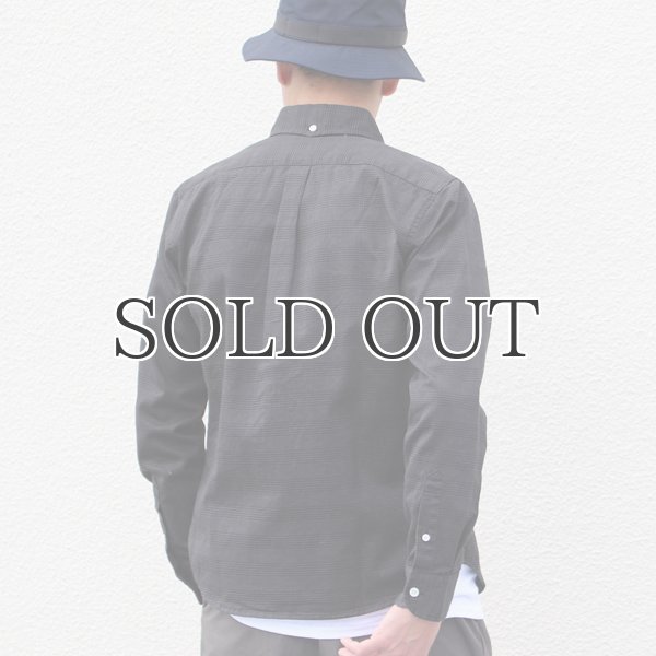 画像4: ワイドスプレッドボタンダウン長袖シャツ【MADE IN JAPAN】『日本製』/ Upscape Audience (4)