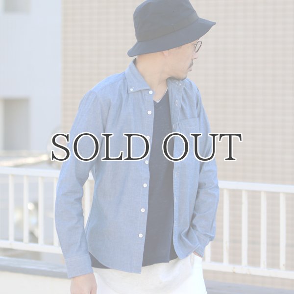 画像5: ワイドスプレッドボタンダウン長袖シャツ【MADE IN JAPAN】『日本製』/ Upscape Audience (5)