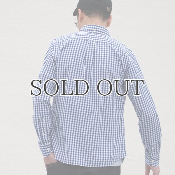 画像4: ワイドスプレッドボタンダウン長袖シャツ【MADE IN JAPAN】『日本製』/ Upscape Audience (4)