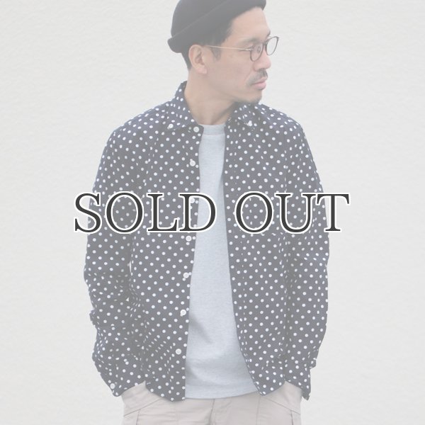 画像5: ワイドスプレッドボタンダウン長袖シャツ【MADE IN JAPAN】『日本製』/ Upscape Audience (5)