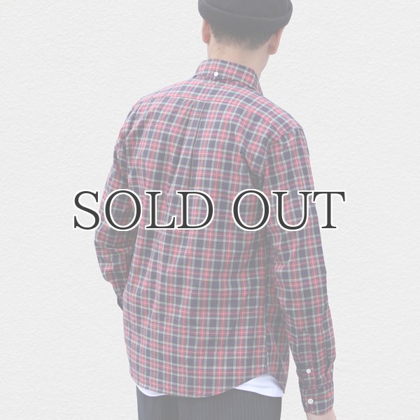 画像4: ワイドスプレッドボタンダウン長袖シャツ【MADE IN JAPAN】『日本製』/ Upscape Audience (4)