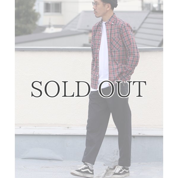 画像8: ワイドスプレッドボタンダウン長袖シャツ【MADE IN JAPAN】『日本製』/ Upscape Audience (8)