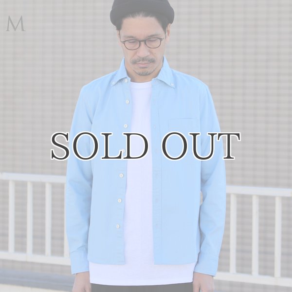 画像2: ワイドスプレッドボタンダウン長袖シャツ【MADE IN JAPAN】『日本製』/ Upscape Audience (2)