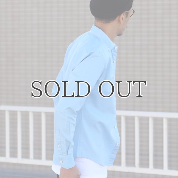 画像3: ワイドスプレッドボタンダウン長袖シャツ【MADE IN JAPAN】『日本製』/ Upscape Audience (3)