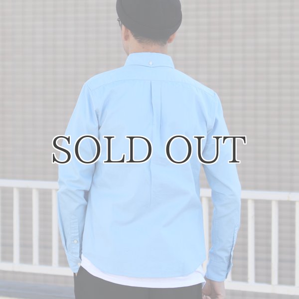 画像4: ワイドスプレッドボタンダウン長袖シャツ【MADE IN JAPAN】『日本製』/ Upscape Audience (4)