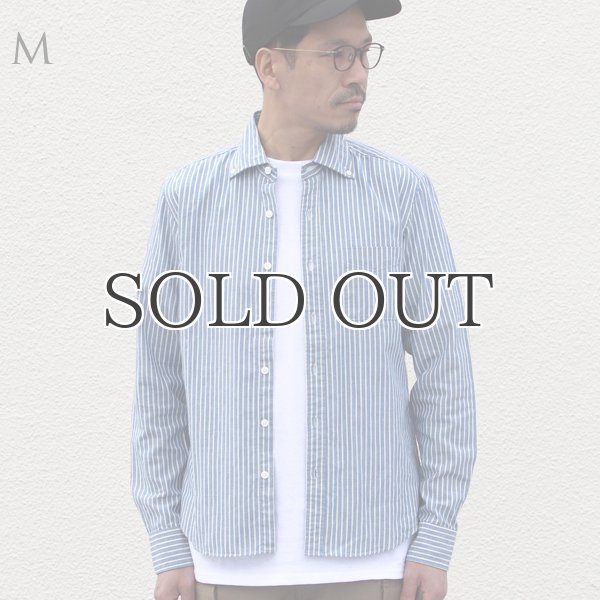 画像11: ワイドスプレッドボタンダウン長袖シャツ【MADE IN JAPAN】『日本製』/ Upscape Audience (11)