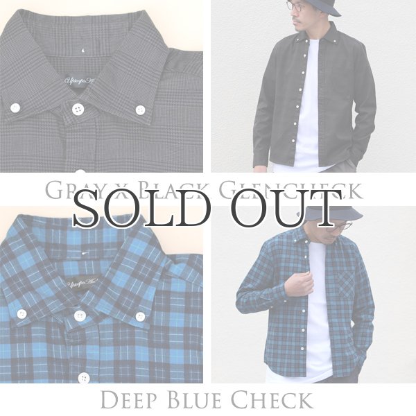 画像10: ワイドスプレッドボタンダウン長袖シャツ【MADE IN JAPAN】『日本製』/ Upscape Audience (10)