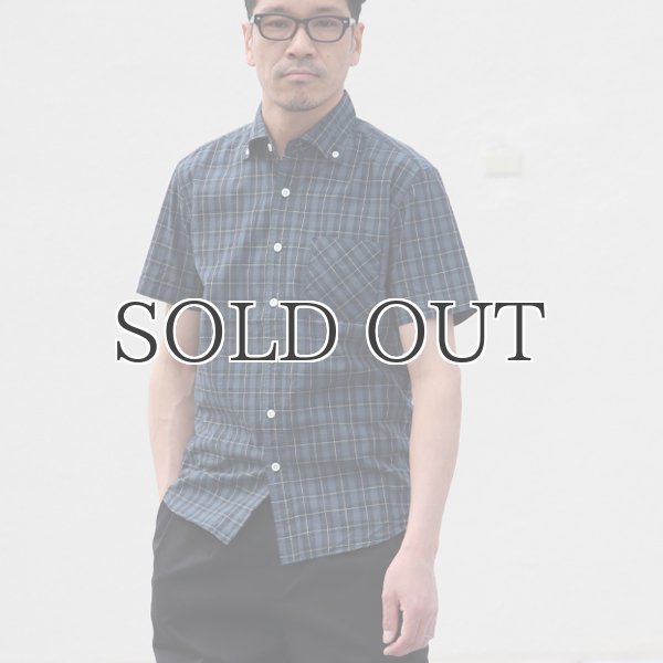 画像5: ワイドスプレッドボタンダウンカラー半袖シャツ【MADE IN JAPAN】『日本製』/ Upscape Audience (5)