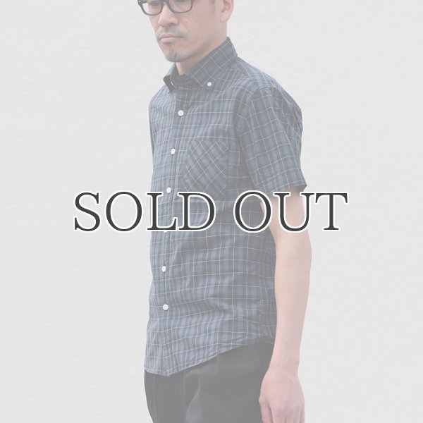 画像5: ワイドスプレッドボタンダウンカラー半袖シャツ【MADE IN JAPAN】『日本製』/ Upscape Audience (5)