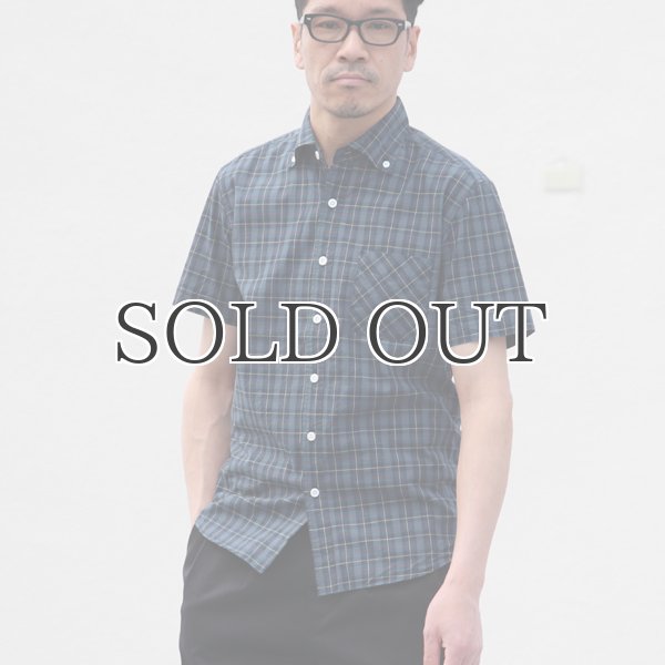 画像6: ワイドスプレッドボタンダウンカラー半袖シャツ【MADE IN JAPAN】『日本製』/ Upscape Audience (6)