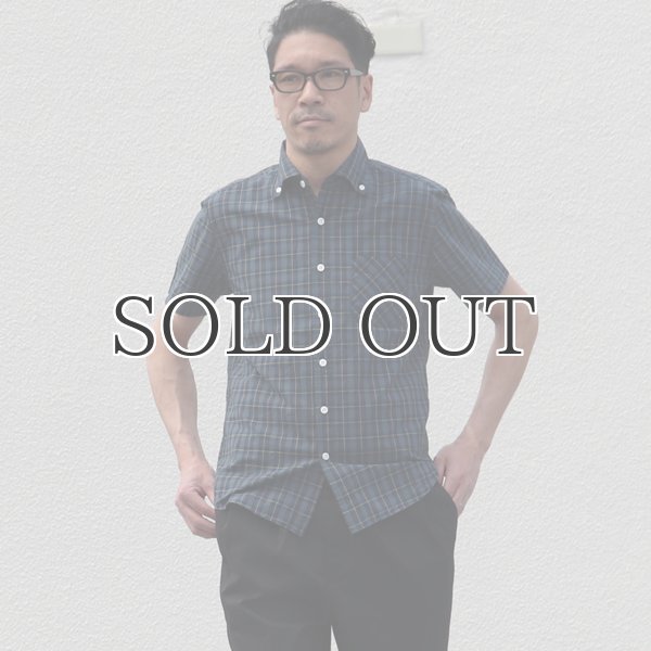 画像7: ワイドスプレッドボタンダウンカラー半袖シャツ【MADE IN JAPAN】『日本製』/ Upscape Audience (7)