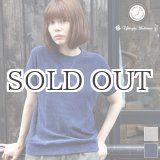 画像: イズミールコットンパイルガゼットクルーネック半袖スウェット [Lady's]【MADE IN JAPAN】『日本製』/ Upscape Audience