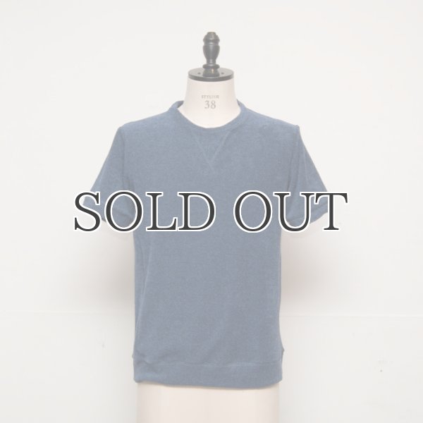 画像9: イズミールコットンパイルガゼットクルーネック半袖スウェット【MADE IN JAPAN】『日本製』/ Upscape Audience (9)