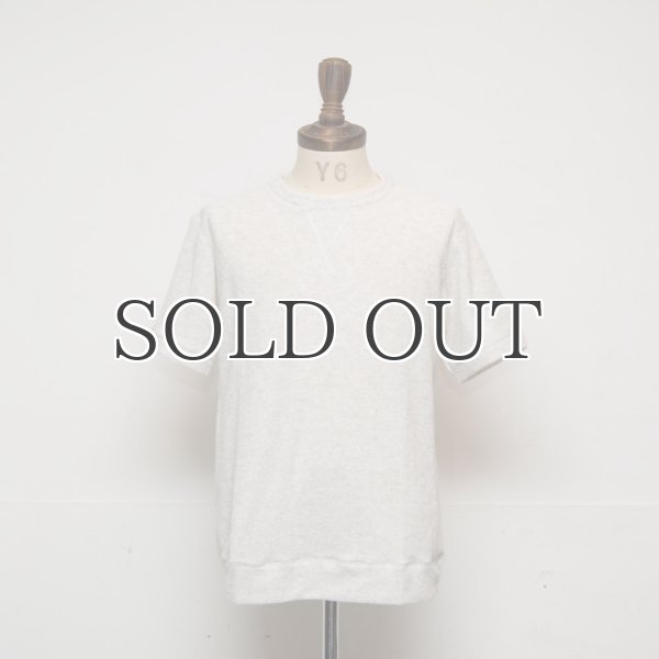 画像6: イズミールコットンパイルガゼットクルーネック半袖スウェット【MADE IN JAPAN】『日本製』/ Upscape Audience (6)