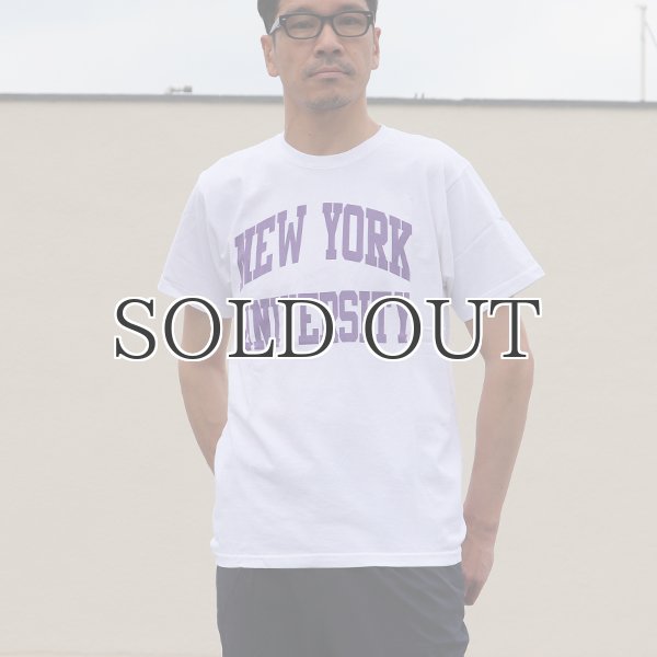 画像10: NEW YORK UNIVERSITY"NEW YORK UNIVERSITY"C/N S/S 6.6oz オールドプリントT / Audience (10)