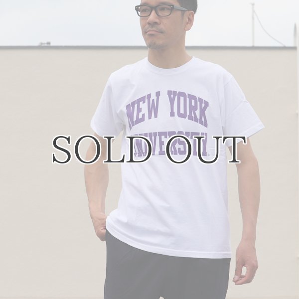 画像11: NEW YORK UNIVERSITY"NEW YORK UNIVERSITY"C/N S/S 6.6oz オールドプリントT / Audience (11)