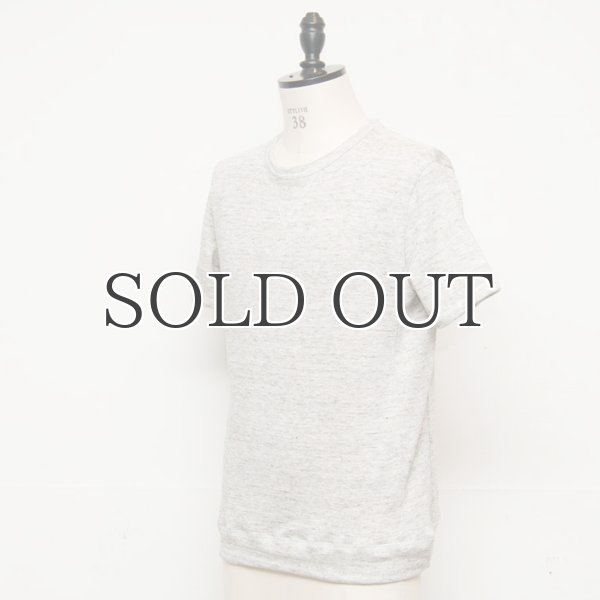 画像14: リネン裏毛ガゼットクルーネック半袖スウェット【MADE IN JAPAN】『日本製』/ Upscape Audience (14)