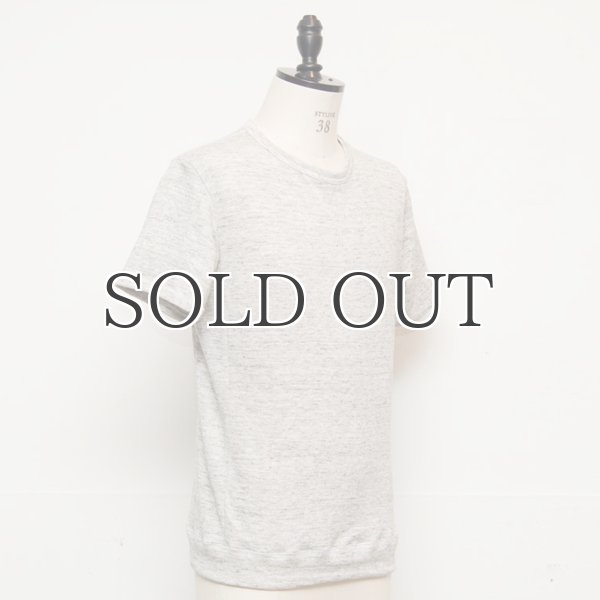 画像15: リネン裏毛ガゼットクルーネック半袖スウェット【MADE IN JAPAN】『日本製』/ Upscape Audience (15)