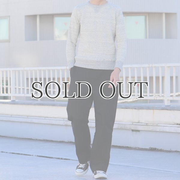 画像7: 度詰裏毛ガゼットプロテクトボッシュクルーネック長袖スウェット【MADE IN JAPAN】『日本製』/ Upscape Audience (7)