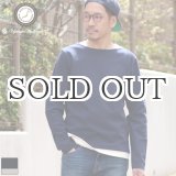 画像: 【RE PRICE / 価格改定】Basque 10オンス ( バスク天竺 ) ボートネックレイヤードカットソー【MADE IN JAPAN】『日本製』 / Upscape Audience