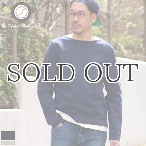 画像: 【RE PRICE / 価格改定】Basque 10オンス ( バスク天竺 ) ボートネックレイヤードカットソー【MADE IN JAPAN】『日本製』 / Upscape Audience