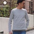 画像1: Basque 10オンス ( バスク天竺 ) ボートネックレイヤードカットソー【MADE IN JAPAN】『日本製』 / Upscape Audience (1)