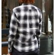 画像4: 【RE PRICE/価格改定】コットンフランネルチェック ワイドスプレッドボタンダウン長袖シャツ［Lady's］【MADE IN JAPAN】『日本製』 / Upscape Audience (4)