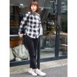 画像5: 【RE PRICE/価格改定】コットンフランネルチェック ワイドスプレッドボタンダウン長袖シャツ［Lady's］【MADE IN JAPAN】『日本製』 / Upscape Audience (5)