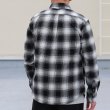 画像6: 【RE PRICE / 価格改定】コットンフランネルチェック ワイドスプレッドボタンダウン長袖シャツ【MADE IN JAPAN】『日本製』 / Upscape Audience (6)