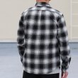 画像6: 【RE PRICE/価格改定】コットンフランネルチェック ワイドスプレッドボタンダウン長袖シャツ【MADE IN JAPAN】『日本製』 / Upscape Audience (6)