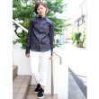画像7: 【RE PRICE / 価格改定】麻混デニムワイドスプレッド長袖シャツ [Lady's]【MADE IN JAPAN】『日本製』/ Upscape Audience (7)