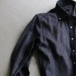 画像26: 【RE PRICE / 価格改定】麻混デニムワイドスプレッド長袖シャツ【MADE IN JAPAN】『日本製』/ Upscape Audience (26)